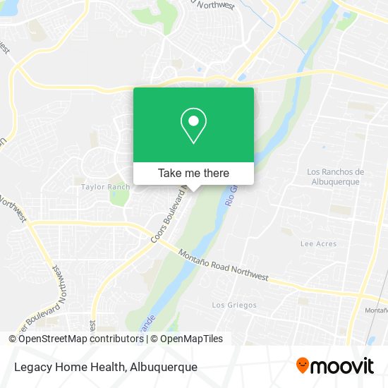 Mapa de Legacy Home Health