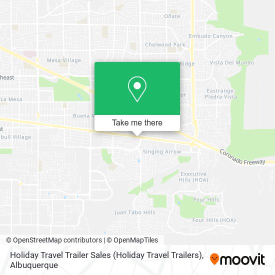 Holiday Travel Trailer Sales (Holiday Travel Trailers) map