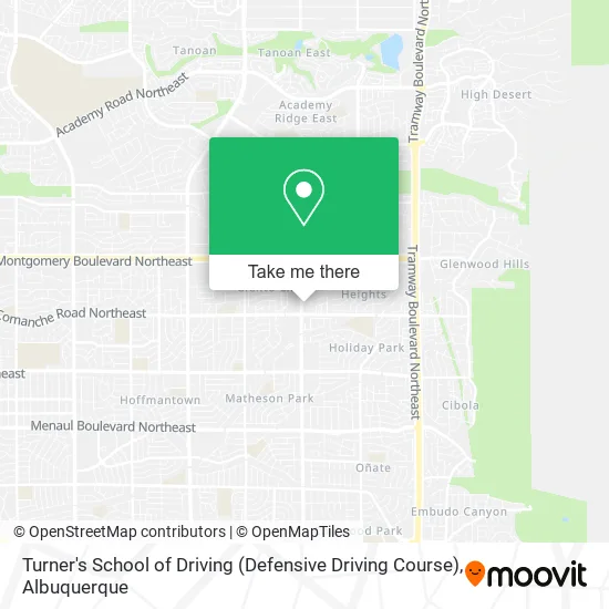 Turner's School of Driving (Defensive Driving Course) map