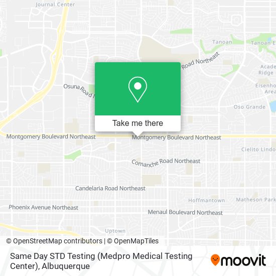 Same Day STD Testing (Medpro Medical Testing Center) map