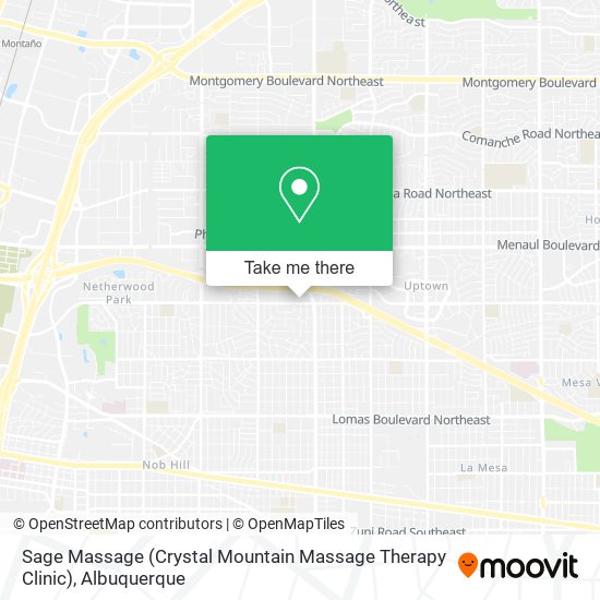 Mapa de Sage Massage (Crystal Mountain Massage Therapy Clinic)