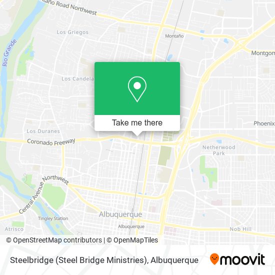 Steelbridge (Steel Bridge Ministries) map