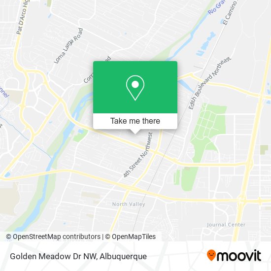 Mapa de Golden Meadow Dr NW