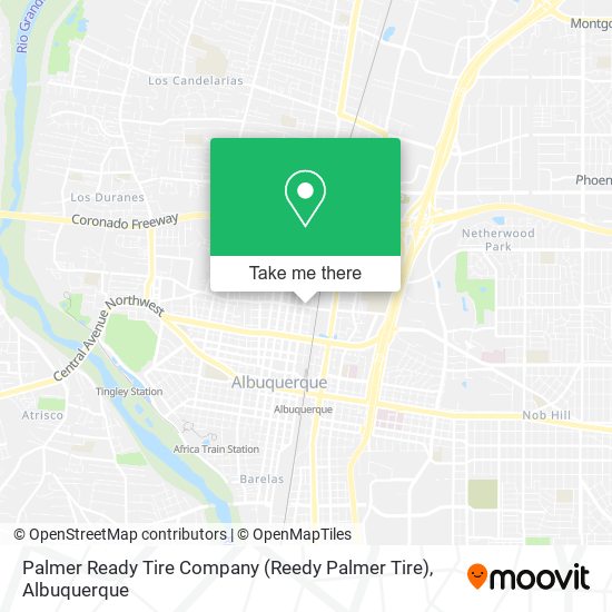 Mapa de Palmer Ready Tire Company (Reedy Palmer Tire)
