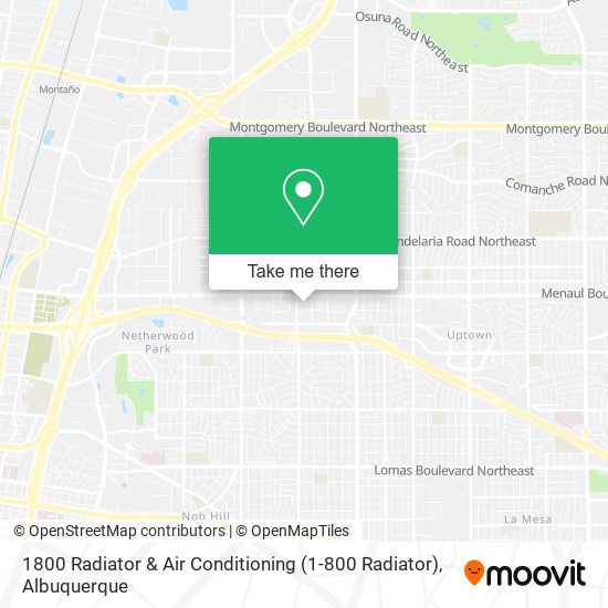 1800 Radiator & Air Conditioning (1-800 Radiator) map