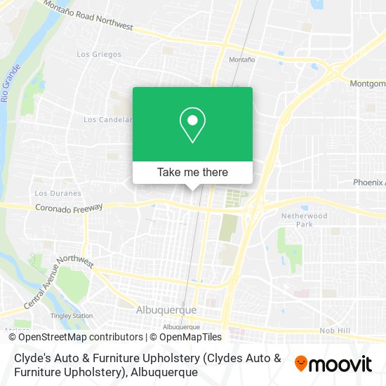 Clyde's Auto & Furniture Upholstery (Clydes Auto & Furniture Upholstery) map