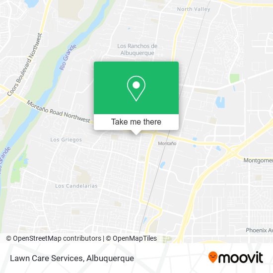 Lawn Care Services map