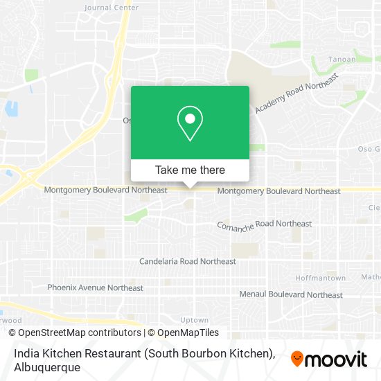 India Kitchen Restaurant (South Bourbon Kitchen) map