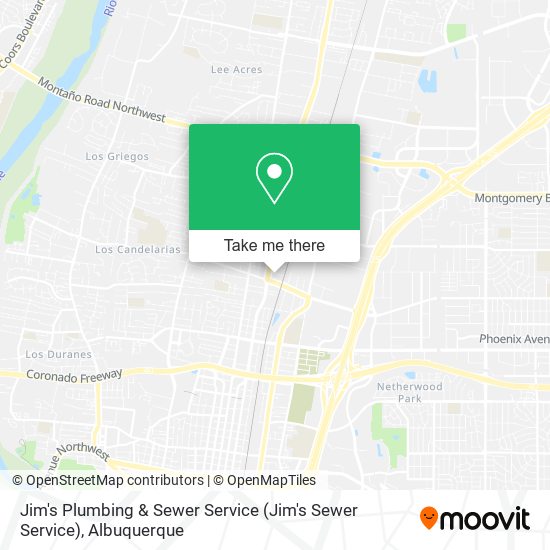 Jim's Plumbing & Sewer Service map