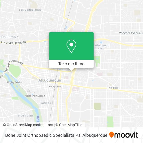 Bone Joint Orthopaedic Specialists Pa map