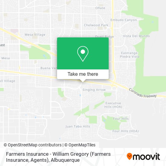 Farmers Insurance - William Gregory (Farmers Insurance, Agents) map