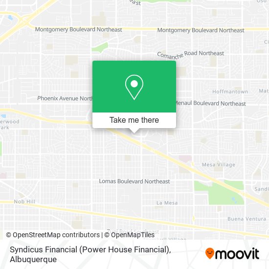 Syndicus Financial (Power House Financial) map