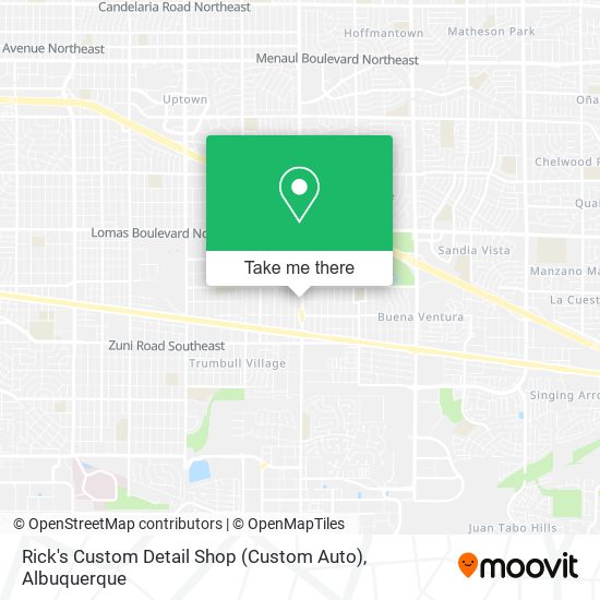 Rick's Custom Detail Shop (Custom Auto) map