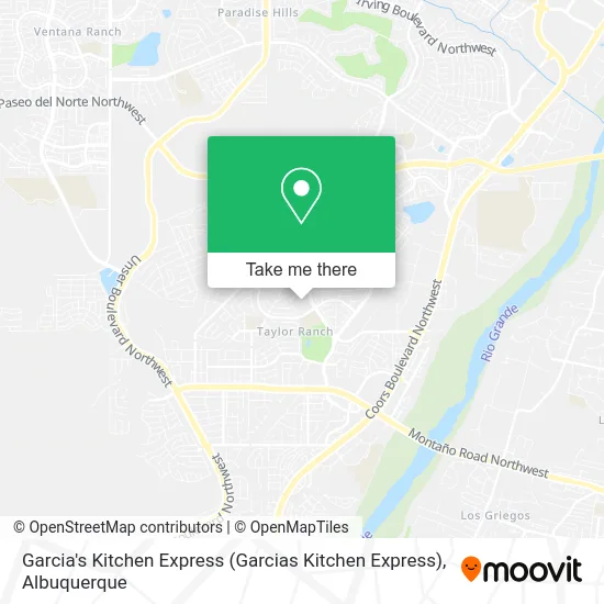 Garcia's Kitchen Express (Garcias Kitchen Express) map