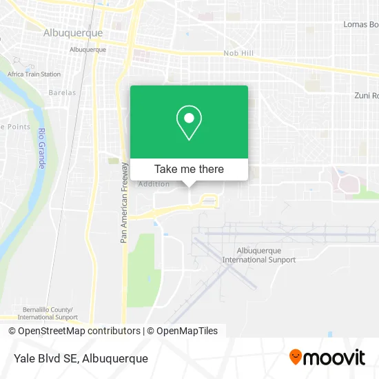 Yale Blvd SE map