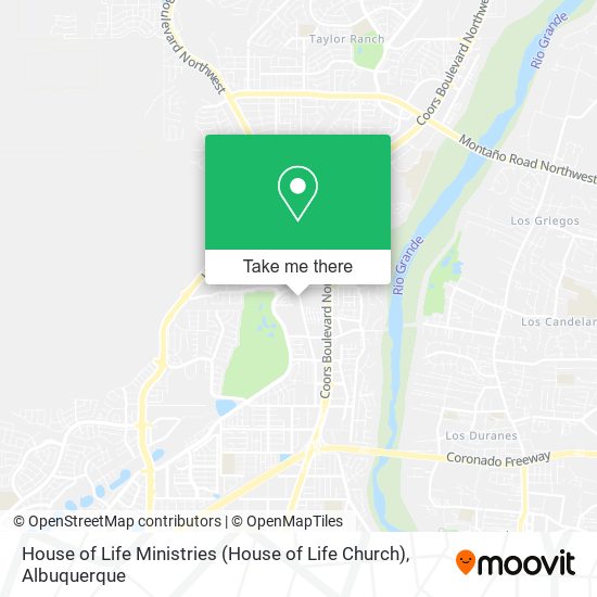 House of Life Ministries map