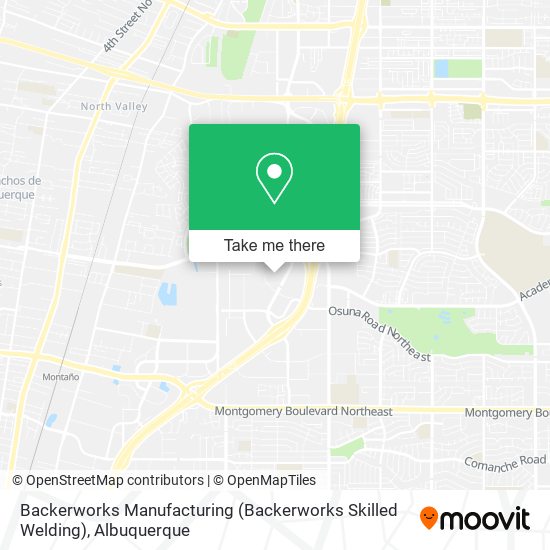 Mapa de Backerworks Manufacturing (Backerworks Skilled Welding)