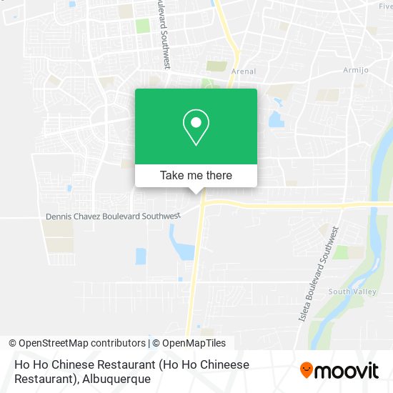 Mapa de Ho Ho Chinese Restaurant (Ho Ho Chineese Restaurant)