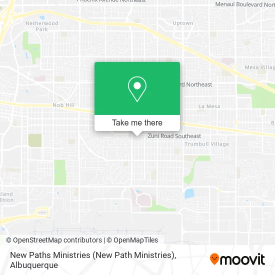 Mapa de New Paths Ministries (New Path Ministries)