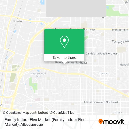 Mapa de Family Indoor Flea Market