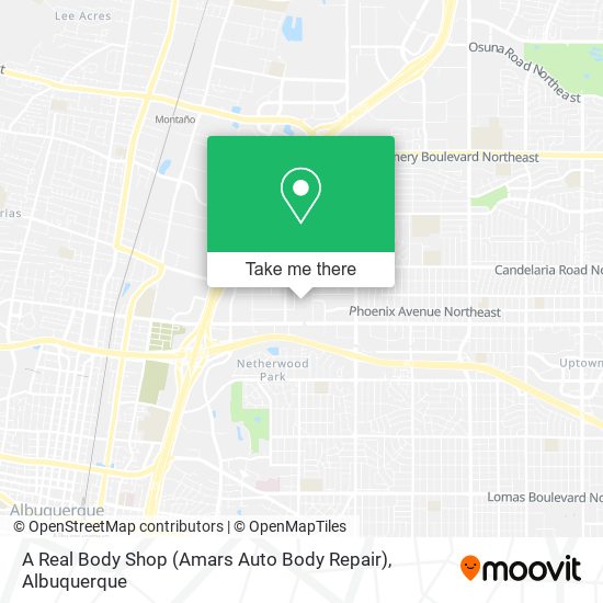Mapa de A Real Body Shop (Amars Auto Body Repair)