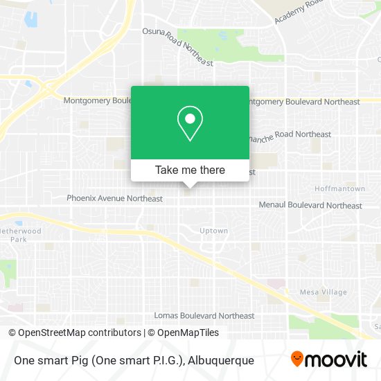 Mapa de One smart Pig (One smart P.I.G.)