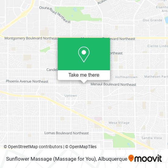 Sunflower Massage (Massage for You) map