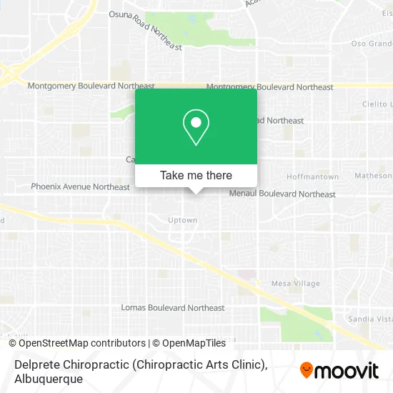 Delprete Chiropractic (Chiropractic Arts Clinic) map