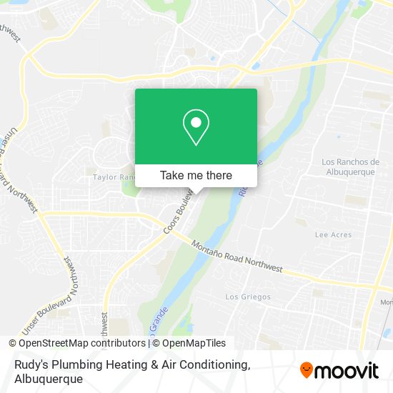 Mapa de Rudy's Plumbing Heating & Air Conditioning