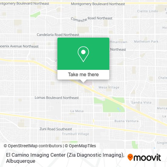 El Camino Imaging Center (Zia Diagnostic Imaging) map