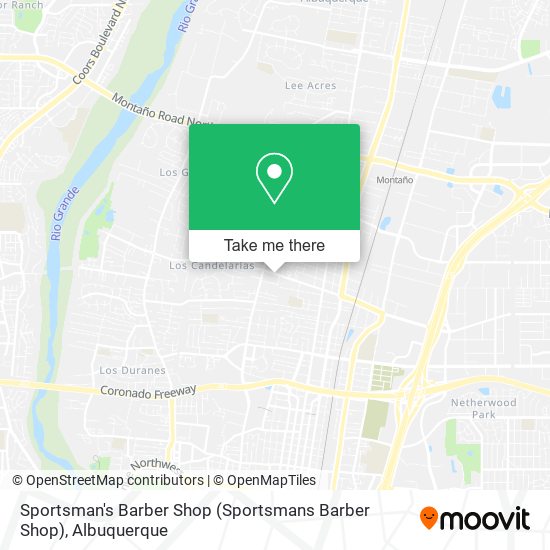 Sportsman's Barber Shop (Sportsmans Barber Shop) map