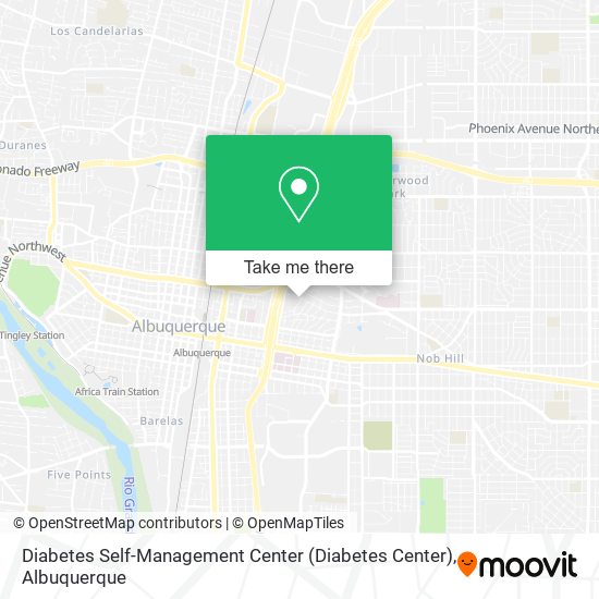 Diabetes Self-Management Center (Diabetes Center) map