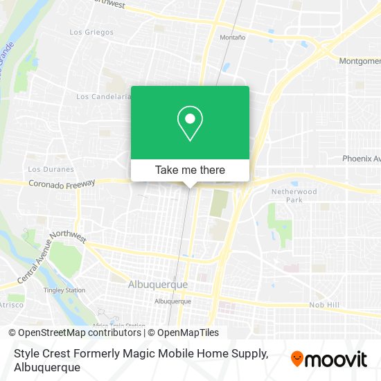 Mapa de Style Crest Formerly Magic Mobile Home Supply