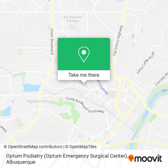 Optum Podiatry (Optum Emergency Surgical Center) map