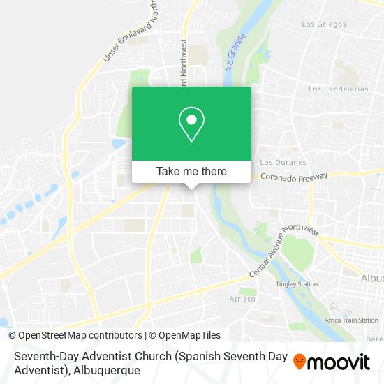 Seventh-Day Adventist Church map