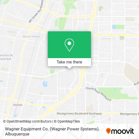 Wagner Equipment Co. (Wagner Power Systems) map