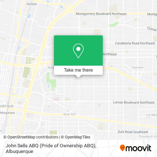 John Sells ABQ (Pride of Ownership ABQ) map
