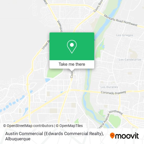 Mapa de Austin Commercial (Edwards Commercial Realty)