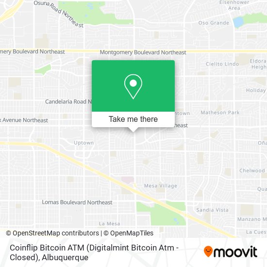 Coinflip Bitcoin ATM (Digitalmint Bitcoin Atm - Closed) map