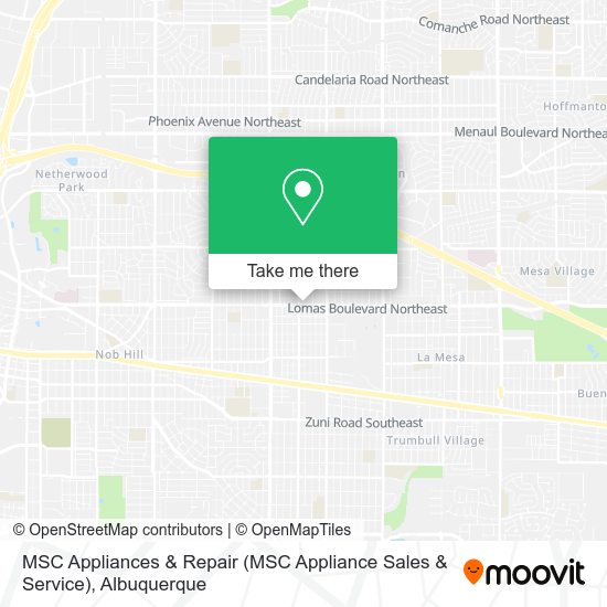 MSC Appliances & Repair (MSC Appliance Sales & Service) map