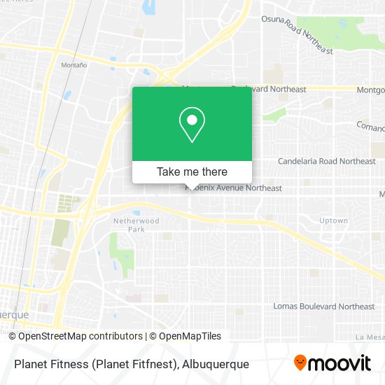 Planet Fitness (Planet Fitfnest) map