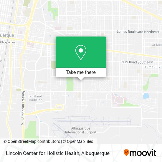 Lincoln Center for Holistic Health map