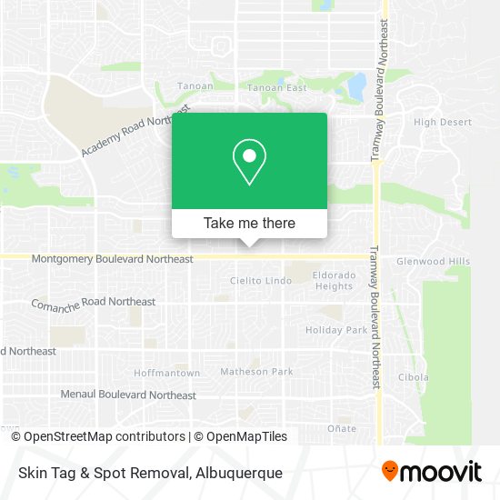 Mapa de Skin Tag & Spot Removal