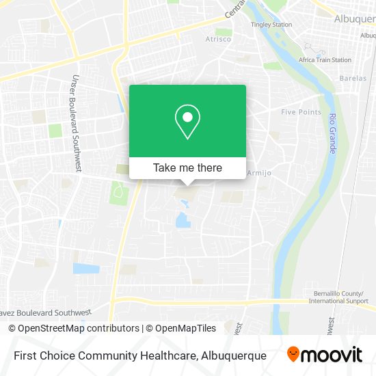 Mapa de First Choice Community Healthcare