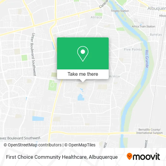 First Choice Community Healthcare map