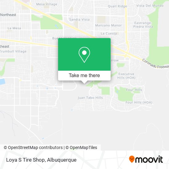 Loya S Tire Shop map