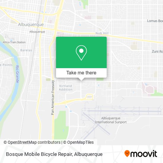 Mapa de Bosque Mobile Bicycle Repair