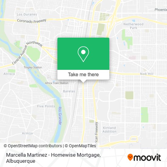 Marcella Martinez - Homewise Mortgage map