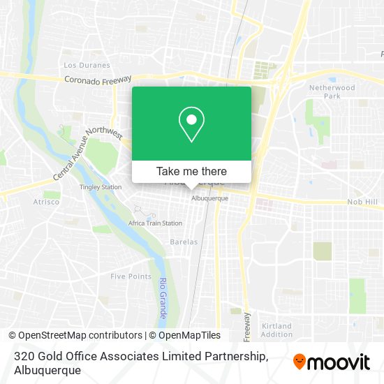 320 Gold Office Associates Limited Partnership map