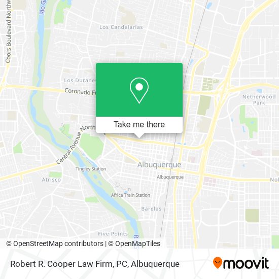 Robert R. Cooper Law Firm, PC map